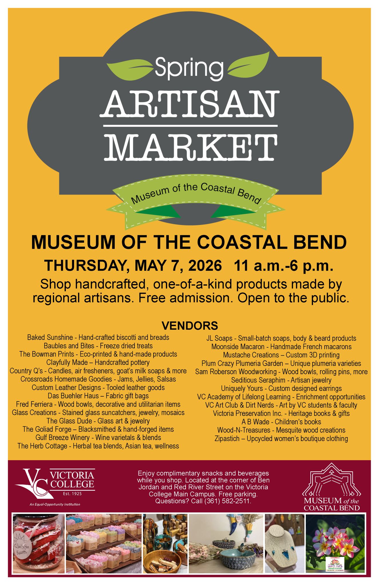 2026 Spring Artisan Market Flyer