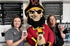 Rachel Nessel with Captain Vic and Dr. Jennifer Kent