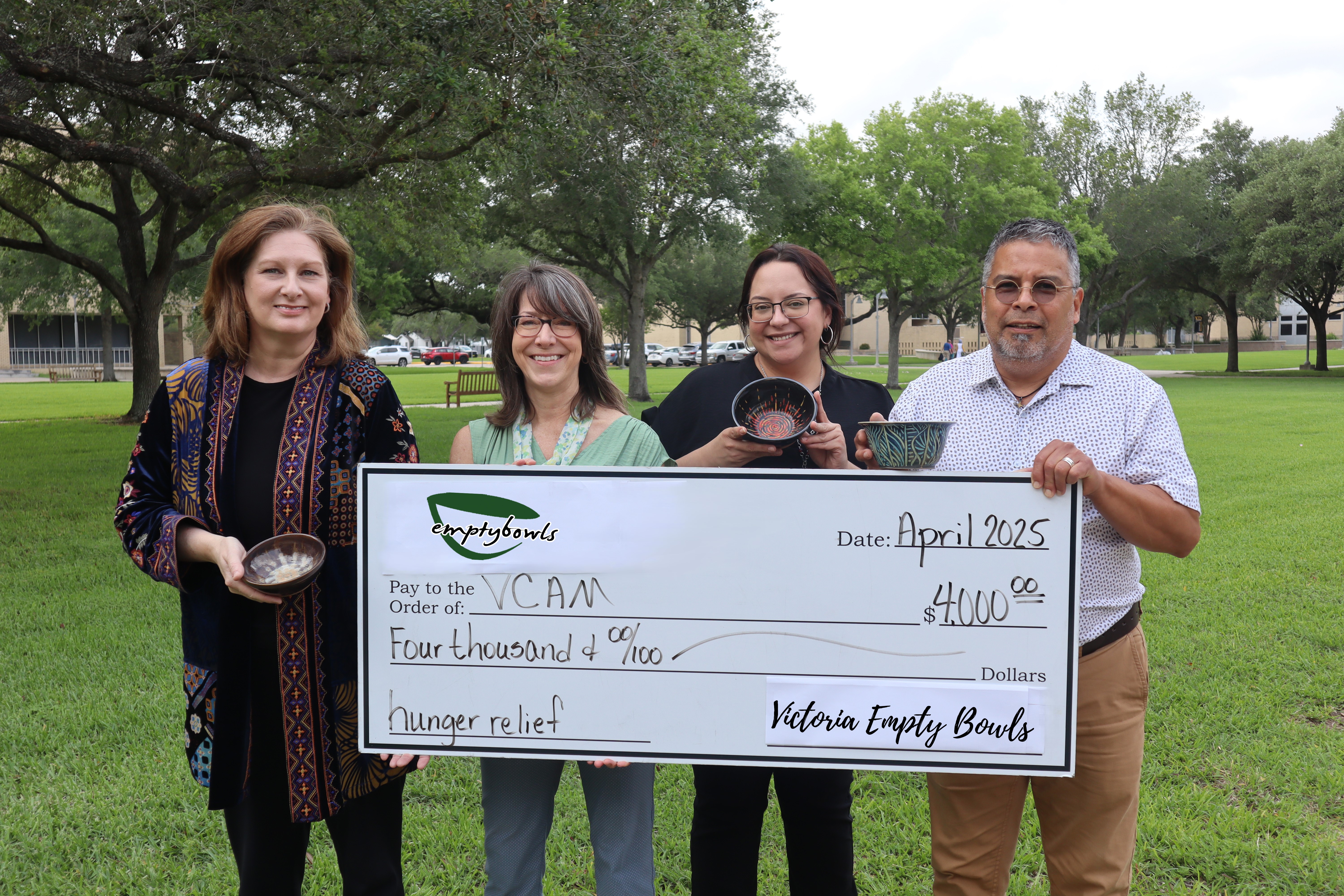 VCAM 2025 Empty Bowls Check
