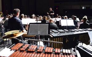 Crossroads Community Band and Conductor