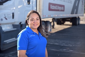 Smiling Truck Driving Graduate