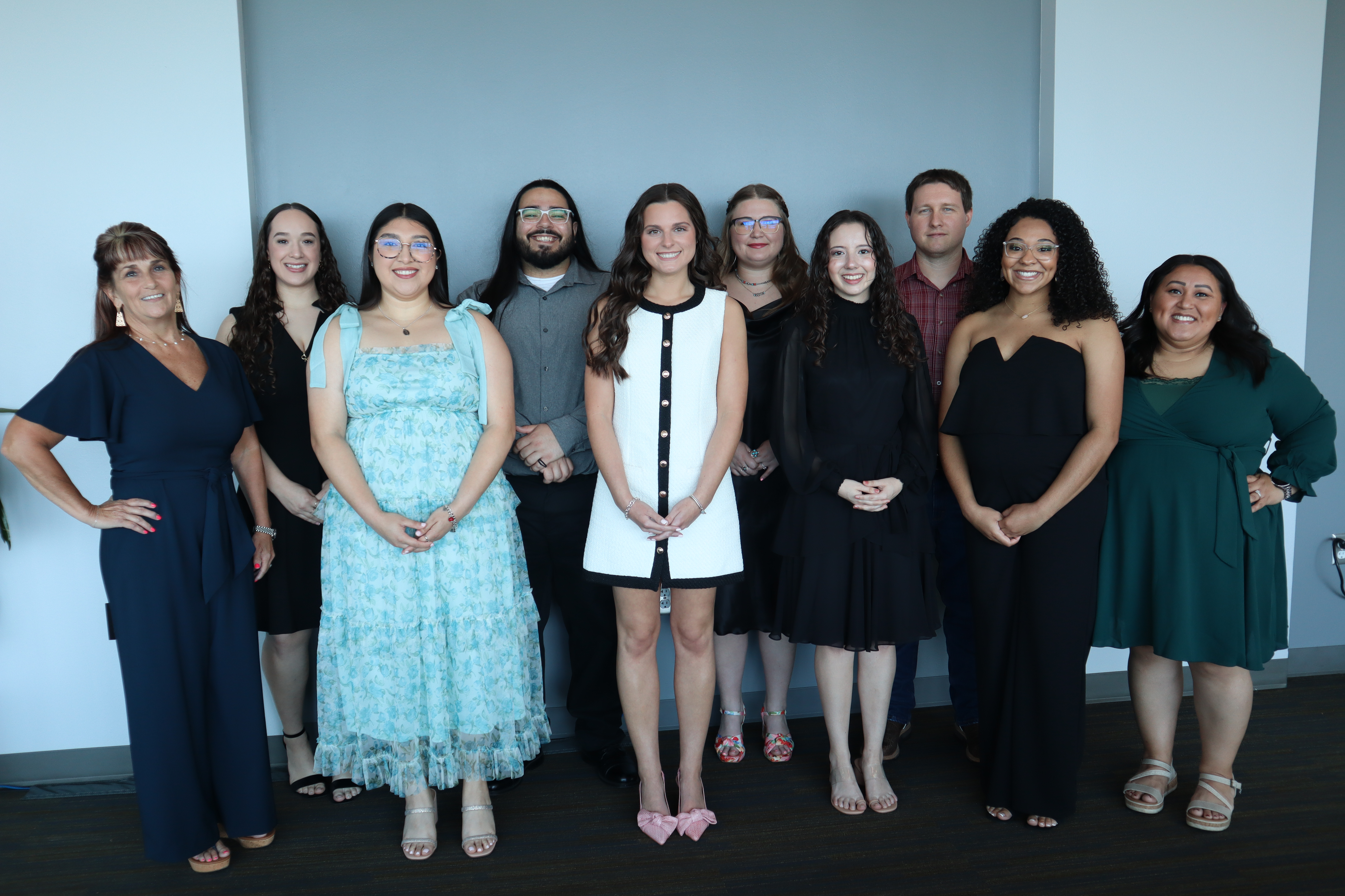 Spring 2025 PTA graduates and instructors