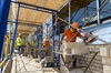 Student Success Center Bricklaying