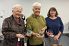 Three women at an academy of lifelong learning class